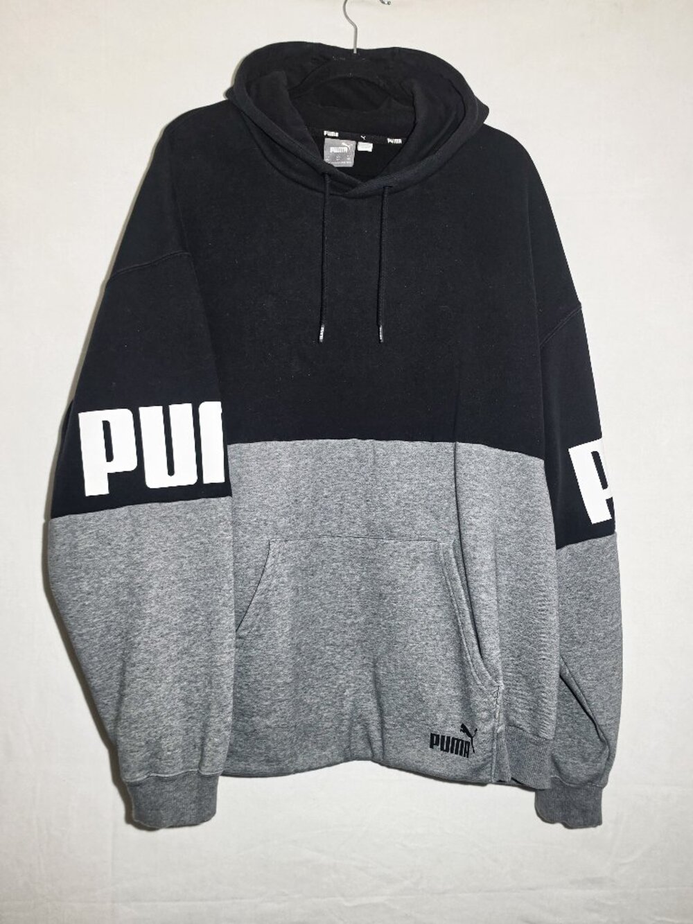 Puma Grey/Black 3XL Hoodie Unisex Warm New without tags